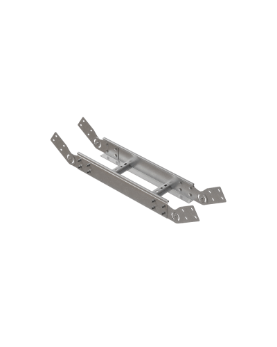 Вертикальный шарнирный угол 100х150х1,2 мм N КМ-профиль (LSHL100-150-1.2 N) в Хасавюрте Аксессуары для лотков Pintop.ru