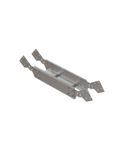 Вертикальный шарнирный угол 150х300х1,2 мм HD N КМ-профиль (LSHL150-300-1.2 HD N) в Хасавюрте Аксессуары для лотков Pintop.ru