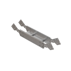 Вертикальный шарнирный угол 150х600х1,2 мм HD85 N КМ-профиль (LSHL150-600-1.2 HD85 N)