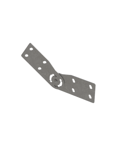 Комплект шарнирных соединителей для лестничного лотка H100 s:1,5 мм HD85 N КМ-профиль (LSHS3 HD85 N) в Хасавюрте Аксессуары для лотков Pintop.ru