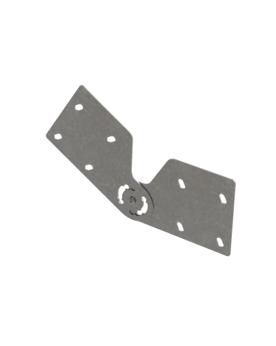 Комплект шарнирных соединителей для лестничного лотка H150 s:1,2 мм HD N КМ-профиль (LSH4 HD N) в Хасавюрте Аксессуары для лотков Pintop.ru