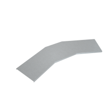 Крышка лестничного горизонтального угла 45 гр. 400 мм INOX304 КМ-Профиль (KLGL45-400 INOX304)