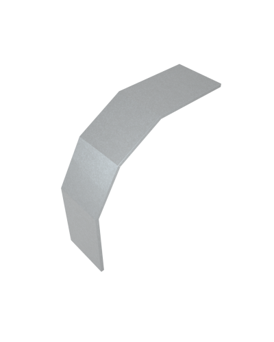 Крышка лестничного вертикального внешнего угла 90 гр. 800 мм HD КМ-профиль (KLVL90-800 HD) в Хасавюрте Аксессуары для лотков Pintop.ru