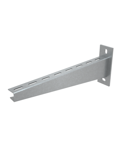 Консоль сварная усиленная 400 мм INOX304 КМ-Профиль (KSU400 INOX304) в Хасавюрте Аксессуары для лотков Pintop.ru