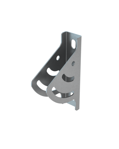 Крепление консолей без опоры к наклонным поверхностям HD85 КМ-профиль (UPDH HD85) в Хасавюрте Аксессуары для лотков Pintop.ru