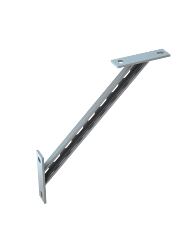 Укосина для консолей 800 мм HD КМ-Профиль (UK800 HD) в Хасавюрте Аксессуары для лотков Pintop.ru