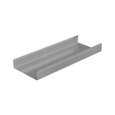 Лоток неперфорированный 80х300х0,8 L3000 мм "Стандарт ПЛЮС" INOX304 КМ-Профиль (LNEplus80-300-0.8-3000 INOX304)