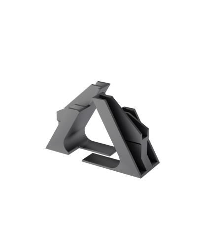 Универсальное крепление для кабеля диаметром 33-40 мм (основная часть) КМ-Профиль (UKK60) в Хасавюрте Аксессуары для лотков Pintop.ru