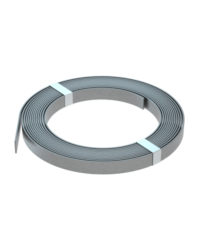 Полоса стальная 50х5 (бухта 25 м) HD КМ-Профиль (PP50-5-25 HD) в Хасавюрте Аксессуары для лотков Pintop.ru