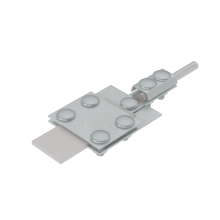 Универсальный контрольный соединитель полоса до 30 мм пруток Ø 5-8 мм HD КМ-Профиль (UKS-B30-D5-8 HD)