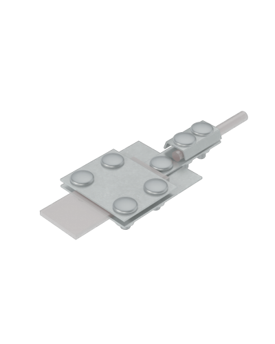 Универсальный контрольный соединитель полоса до 30 мм пруток Ø 5-8 мм HD КМ-Профиль (UKS-B30-D5-8 HD) в Хасавюрте Аксессуары для лотков Pintop.ru