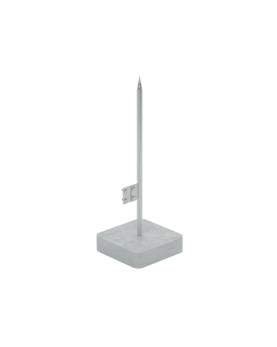 Вольностоящая молниеприемная мачта цельная H4 м HD КМ-Профиль (VMC-H4 HD) в Хасавюрте Монтажные материалы Pintop.ru