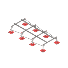 Опорная конструкция для установки оборудования TECHNORAPTOR FOOT 1500х3500 HD КМ-профиль (KM-TR-F-SSEI-1500-3500 HD)