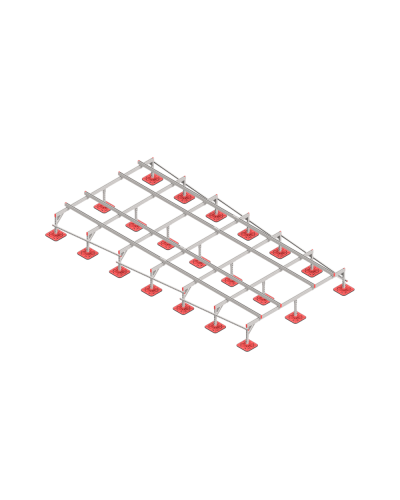 Опорная конструкция для установки оборудования TECHNORAPTOR FOOT 3000х6000 тип 1 HD КМ-профиль (KM-TR-F-SSEI-3000-6000-1 HD) в Хасавюрте Системы видеонаблюдения Pintop.ru