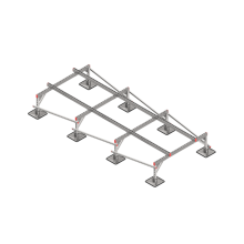 Опорная конструкция для установки оборудования TECHNORAPTOR STEELFOOT 1500х3500 HD КМ-профиль (KM-TR-STF-SSEI-1500-3500 HD)