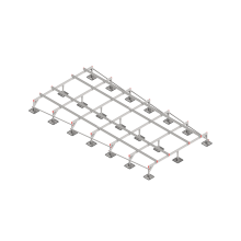 Опорная конструкция для установки оборудования TECHNORAPTOR STEELFOOT 3000х6000 тип 1 HD КМ-профиль (KM-TR-STF-SSEI-3000-6000-1 HD)