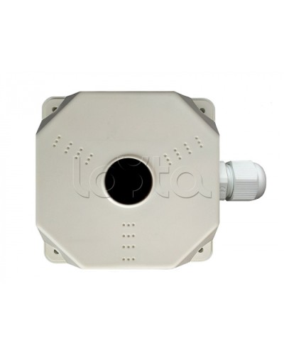 Монтажная коробка Магнито-контакт МК+Видео Люкс белая с гермовводом в Хасавюрте Распределительные коробки Pintop.ru