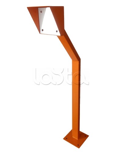 Стойка для считывателя Аякс 150х150 мм, черная, Лайт, наклонная в Хасавюрте Дополнительное оборудование для СКУД Pintop.ru