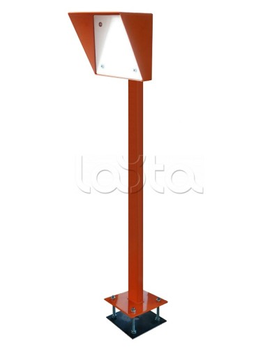 Стойка для считывателя Аякс 150х250 мм, черная, Базовая, прямая в Хасавюрте Дополнительное оборудование для СКУД Pintop.ru