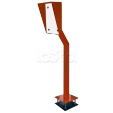 Стойка для считывателя Аякс 300х400 мм, оранжевая, Базовая, наклонная