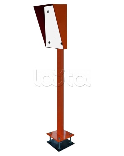 Стойка для считывателя Аякс 300х400 мм, оранжевая, Базовая, прямая в Хасавюрте Дополнительное оборудование для СКУД Pintop.ru