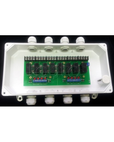 Устройство управления и коммутации Магнито-Контакт УУК-24-08 в Хасавюрте Модули сопряжения Pintop.ru