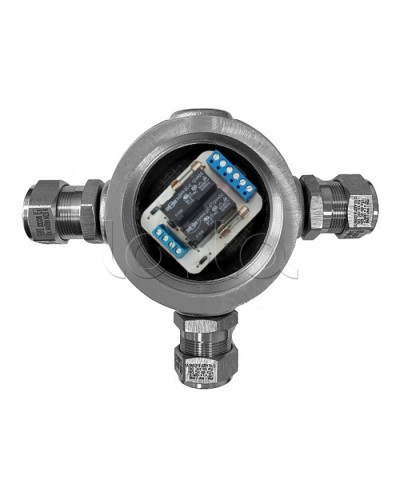 Магнито-Контакт УК-ВК-Ех-12 АЯКС Т, с тремя кабельными вводами Ех МКВМ 20 в Хасавюрте Комутационные взрывозащищенные коробки Pintop.ru