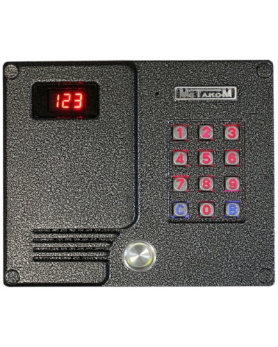 Блок вызова домофона Метаком MK2007-TM-EV в Хасавюрте Блоки вызова многоабонентные Pintop.ru