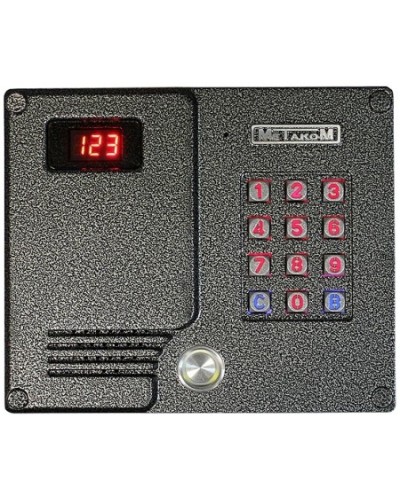 Многоабонентный антивандальный блок вызова Метаком МК2007-ТМЕ в Хасавюрте Блоки вызова многоабонентные Pintop.ru