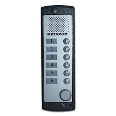 Блок вызова домофона Метаком MK6-X-RF