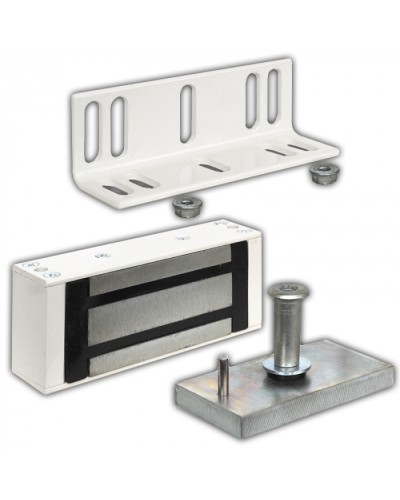 Замок электромагнитный Олевс М1-400 коричневый в Хасавюрте Электромагнитные замки Pintop.ru