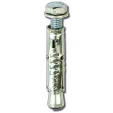 Анкер металлический с болтом 8x45 мм(100 шт/уп) ПожТехКабель 862-003