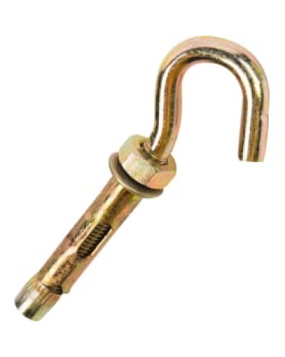 Анкерный болт с крюком М10 12x70 (200 шт/уп) ПожТехКабель (862-414) в Хасавюрте Крепеж Pintop.ru