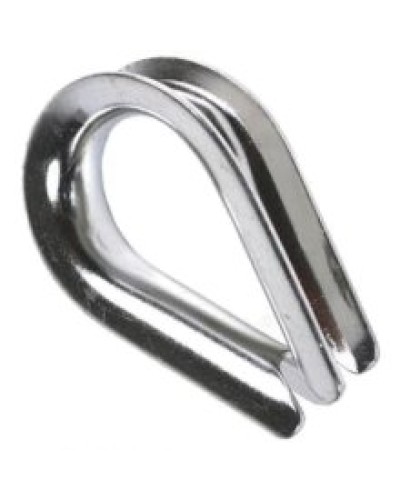 Коуш для троса D10 (DIN 6899) ПожТехКабель (890-302) в Хасавюрте Трос и аксессуары Pintop.ru