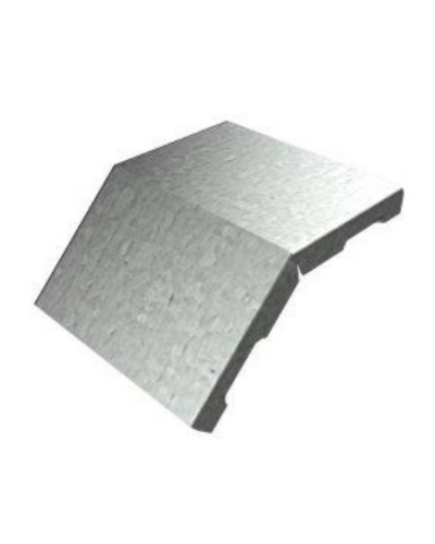 Крышка угла вертикального внешнего 45° 400х15 (0,7) для лестничного лотка ПожТехКабель (651-203) в Хасавюрте Кабельные лотки Pintop.ru