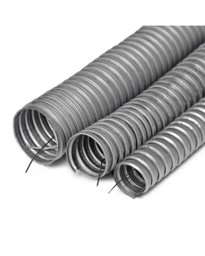 Металлорукав Р3-Ц-Х 50 (50 мм) ПожТехКабель 801-050 (25 м) в Хасавюрте Металлорукав Pintop.ru