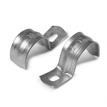 Скоба металлическая однолапковая 12-13 мм (100шт упаковка)ПожТехКабель PTK-Accessories