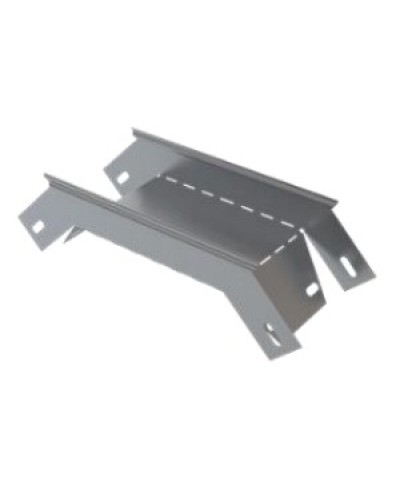 Угол вертикальный внешний 45° 100x100 (0,7) ПожТехКабель (555-001) в Хасавюрте Аксессуары для лотков Pintop.ru