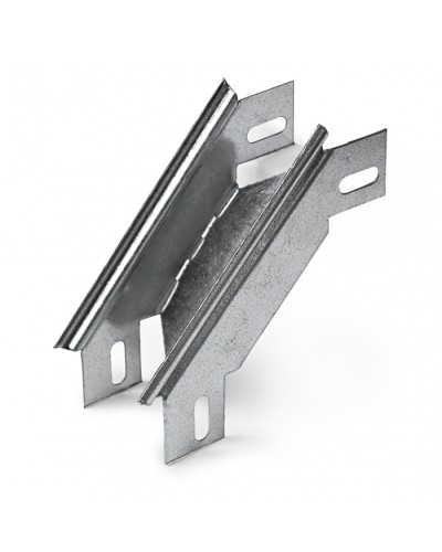 Угол вертикальный внешний 90° 500x100 (1,0) ПожТехКабель (552-027) в Хасавюрте Аксессуары для лотков Pintop.ru