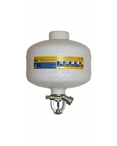 Модуль порошкового пажаротушения ПОЖТЕХНИКА МПП-2,5/141 МИГ (температура срабатывания +141°С) (белый) в Хасавюрте Модули порошковые Pintop.ru