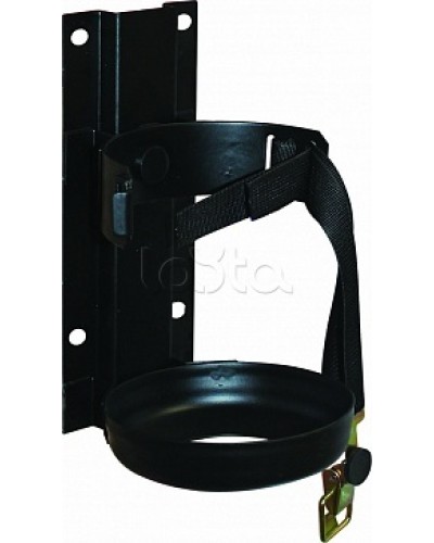 Кронштейн ПОЖТЕХНИКА КТР-1 на 1 ремне (d105-115) для ОП/ОУ-1 в Хасавюрте Аксессуары для огнетушителей Pintop.ru