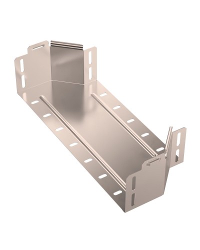 Переходник симметричный Стандарт INOX (AISI 409) 400х300х100 Промрукав (PR16.6076) в Хасавюрте Аксессуары для лотков Pintop.ru