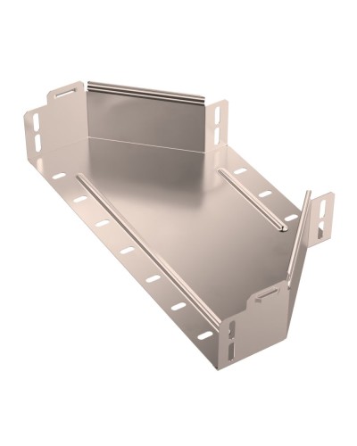 Переходник симметричный Стандарт INOX (AISI 409) 400х200х80 Промрукав (PR16.6075) в Хасавюрте Аксессуары для лотков Pintop.ru