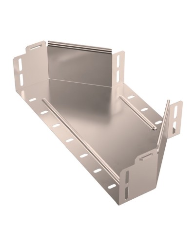 Переходник симметричный Стандарт INOX (AISI 409) 400х200х100 Промрукав (PR16.6073) в Хасавюрте Аксессуары для лотков Pintop.ru