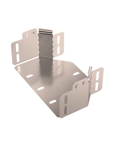 Переходник симметричный Стандарт INOX (AISI 409) 200х150х80 Промрукав (PR16.6060) в Хасавюрте Аксессуары для лотков Pintop.ru