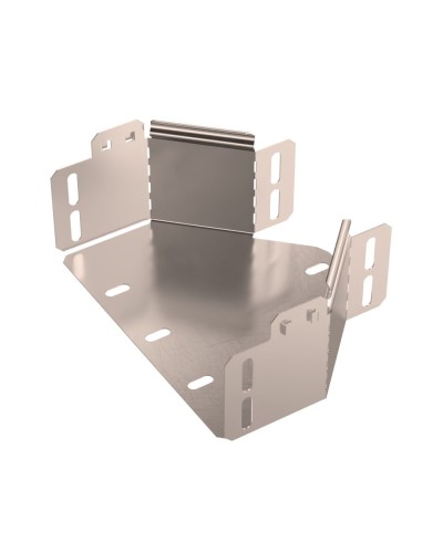 Переходник симметричный Стандарт INOX (AISI 409) 200х100х80 Промрукав (PR16.6057) в Хасавюрте Аксессуары для лотков Pintop.ru