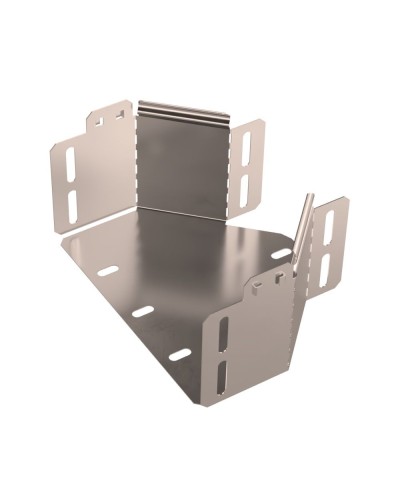 Переходник симметричный Стандарт INOX (AISI 409) 200х100х100 Промрукав (PR16.6055) в Хасавюрте Аксессуары для лотков Pintop.ru