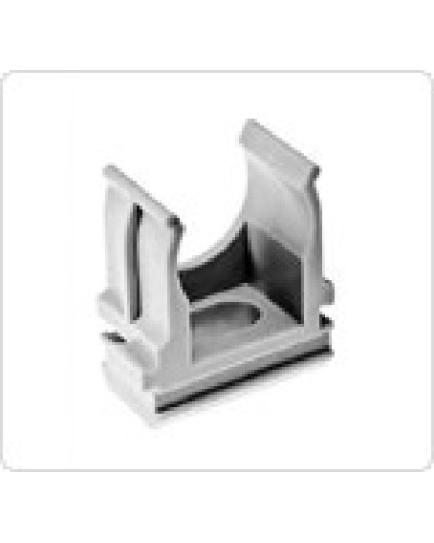 Крепеж-Клипса 32мм, серый, (50шт/уп) Промрукав 0632 в Хасавюрте Держатели, клипсы, скобы Pintop.ru