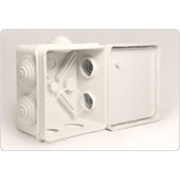 Коробка распаячная 70х70х40, серый (132 шт/уп) Промрукав 40-0200