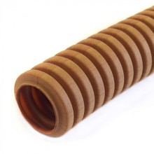 Труба гофрированная ПВХ легкая 350 Н бук с/з д16 (50 м/уп) Промрукав (PR01.0032)